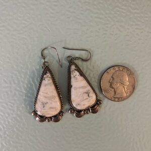 White Buffalo earrings